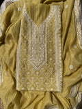 Marigold Yellow Mul Suit Set