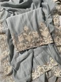 Sage Blue Mul Suit Set